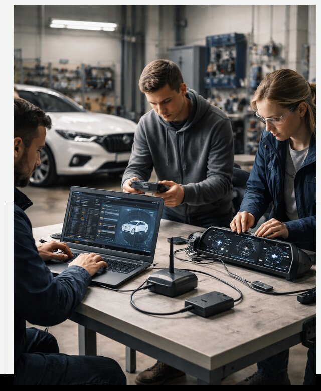 Разработка Connected Car и ПО для автопрома в Кузнецке