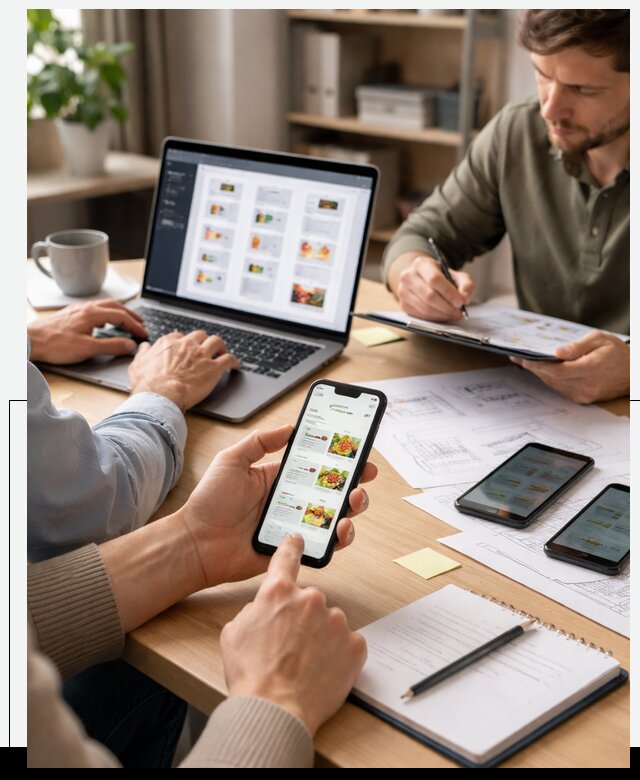 Разработка мобильного приложения торговой сети в Кузнецке