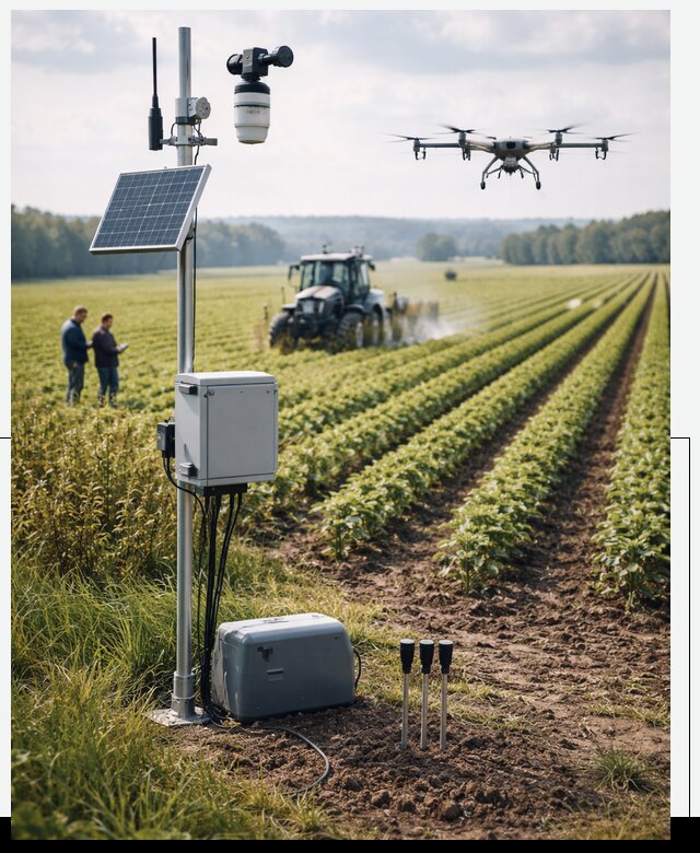 Разработка IoT мониторинга полей в Кузнецке от 8860 р. | АвикейКнц