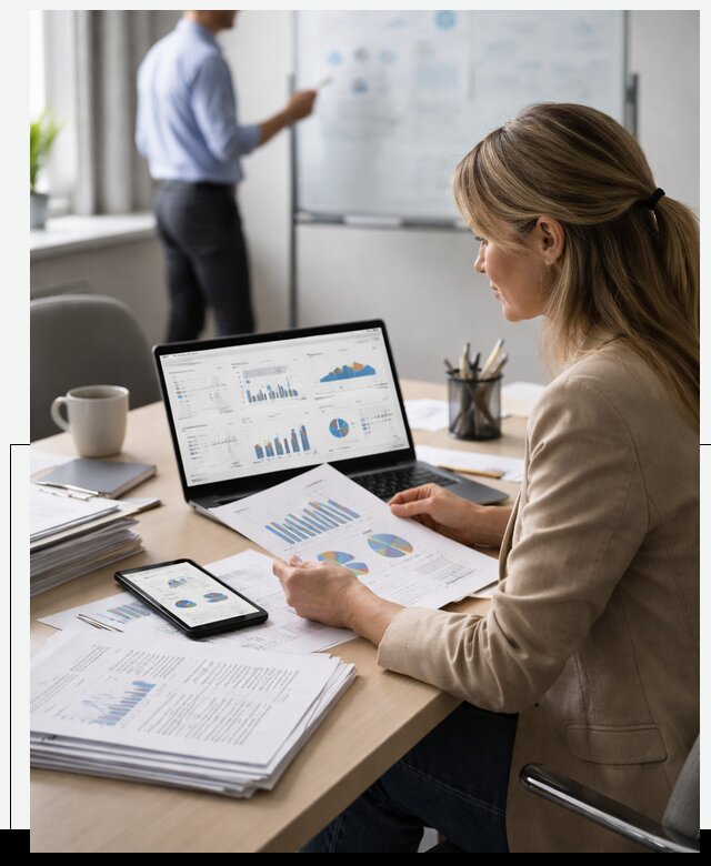 Аналитика успеваемости обучения и отчётность в Кузнецке