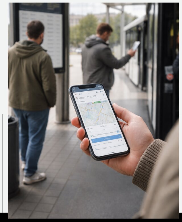 Мобильное приложение для пассажиров в Кузнецке с оплатой и расписанием